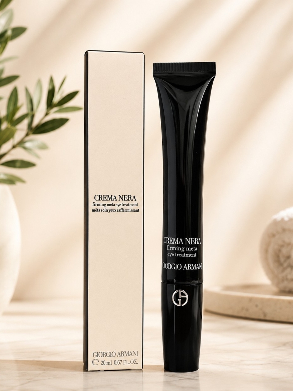 Giorgio Armani Crema Nera Firming Meta Eye Treatment – .67 Oz